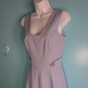 Kirribilla San Francisco Womens Dress Size 4 Blue Print Bridesmaid Wedding Event